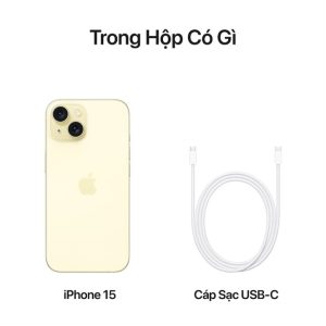 iPhone 15 512GB (Vàng) - Chính hãng VN/A