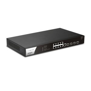 Switch Draytek VigorSwitch PQ2121x (8 cổng 2.5 GbE, 4 cổng SFP+ (10G), 1 cổng RJ-45)