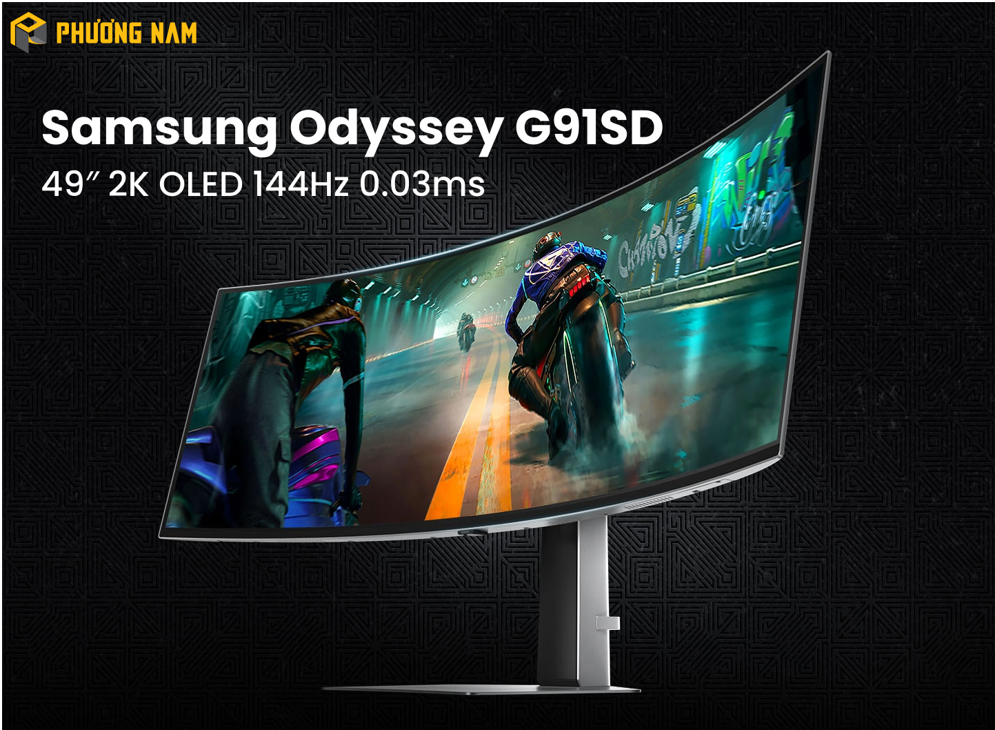 Màn hình cong gaming Samsung Odyssey G91SD