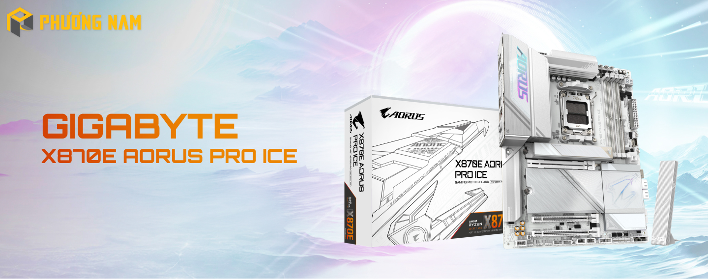 Mainboard GIGABYTE X870E AORUS PRO ICE