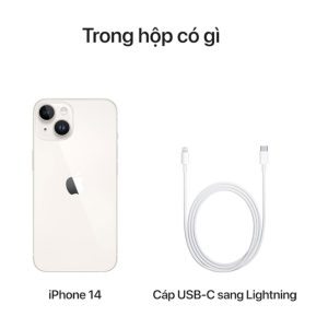 iPhone 14 128GB (Trắng) - Chính hãng VN/A