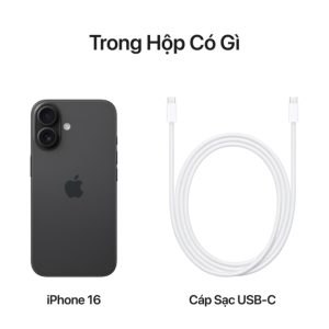 iPhone 16 Plus 256GB (Đen) - Chính hãng VN/A