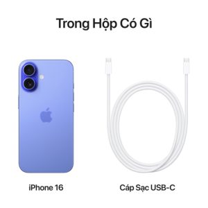 iPhone 16 Plus 128GB (Xanh Lưu Ly) - Chính hãng VN/A