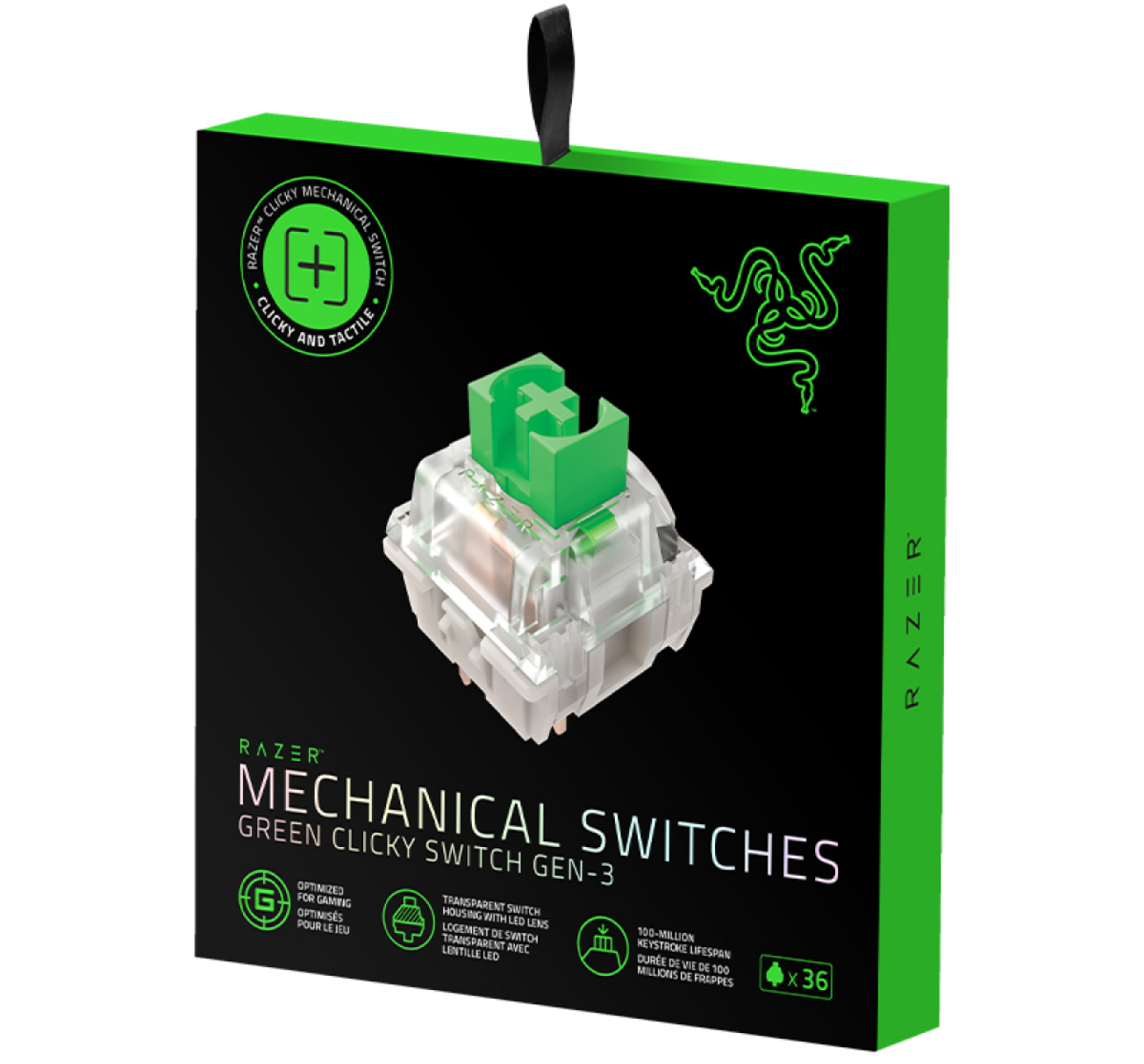 Bộ 36 Switch cơ Razer Mechanical Switches RC21-02040200-R3M1