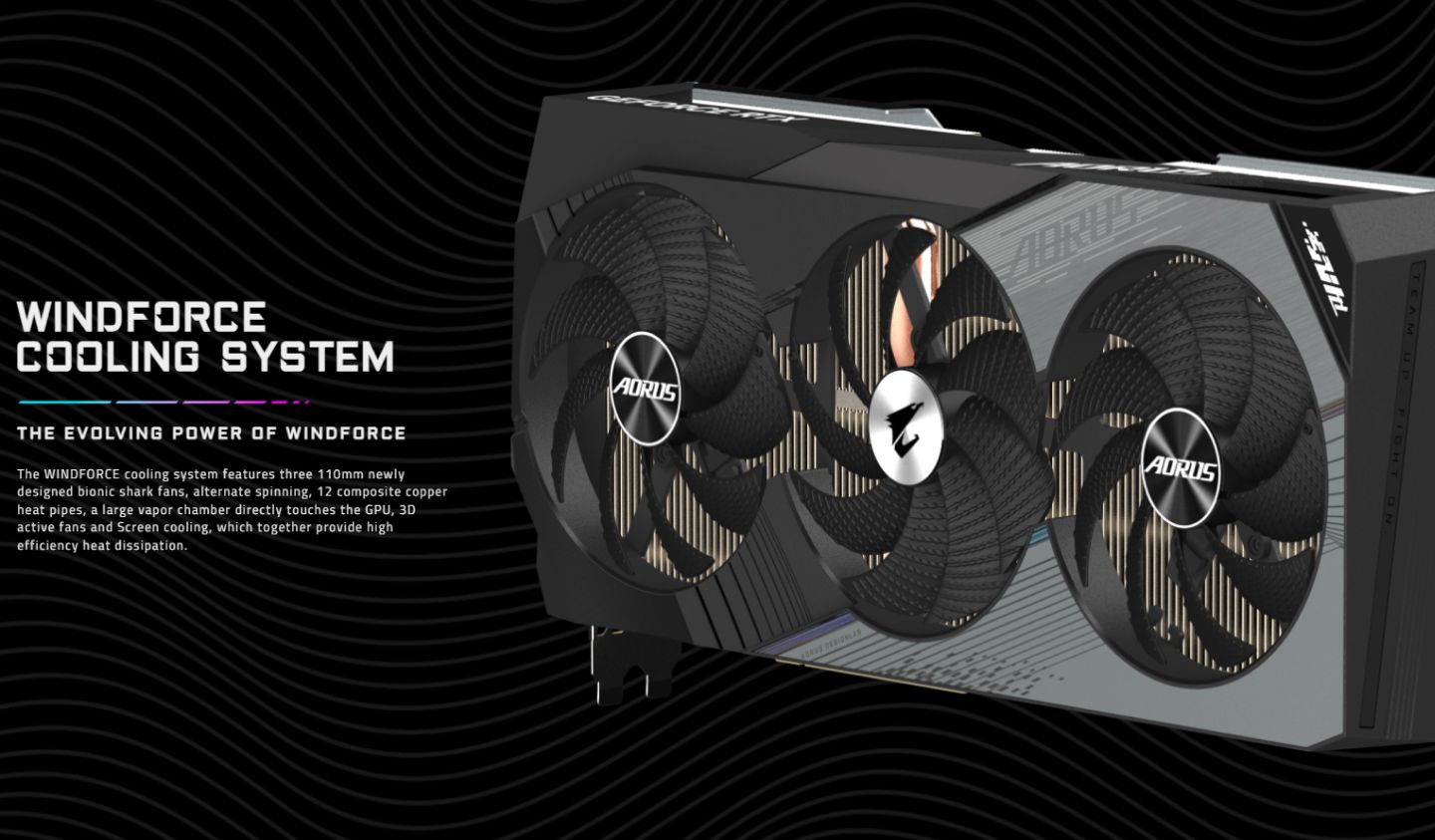 Card màn hình GIGABYTE AORUS GeForce RTX 4080 SUPER MASTER 16G (GV-N408SAORUS M-16GD) Card màn hình GIGABYTE AORUS GeForce RTX 4080 SUPER MASTER 16G (GV-N408SAORUS M-16GD)