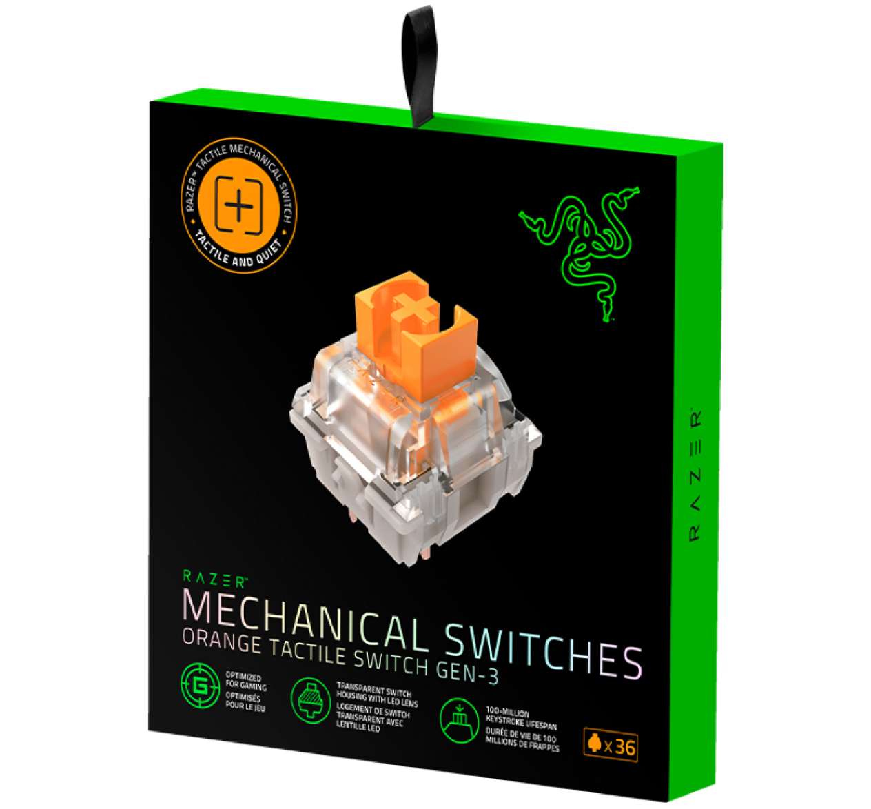 Bộ 36 Switch cơ Razer Mechanical Switches RC21-02040300-R3M1