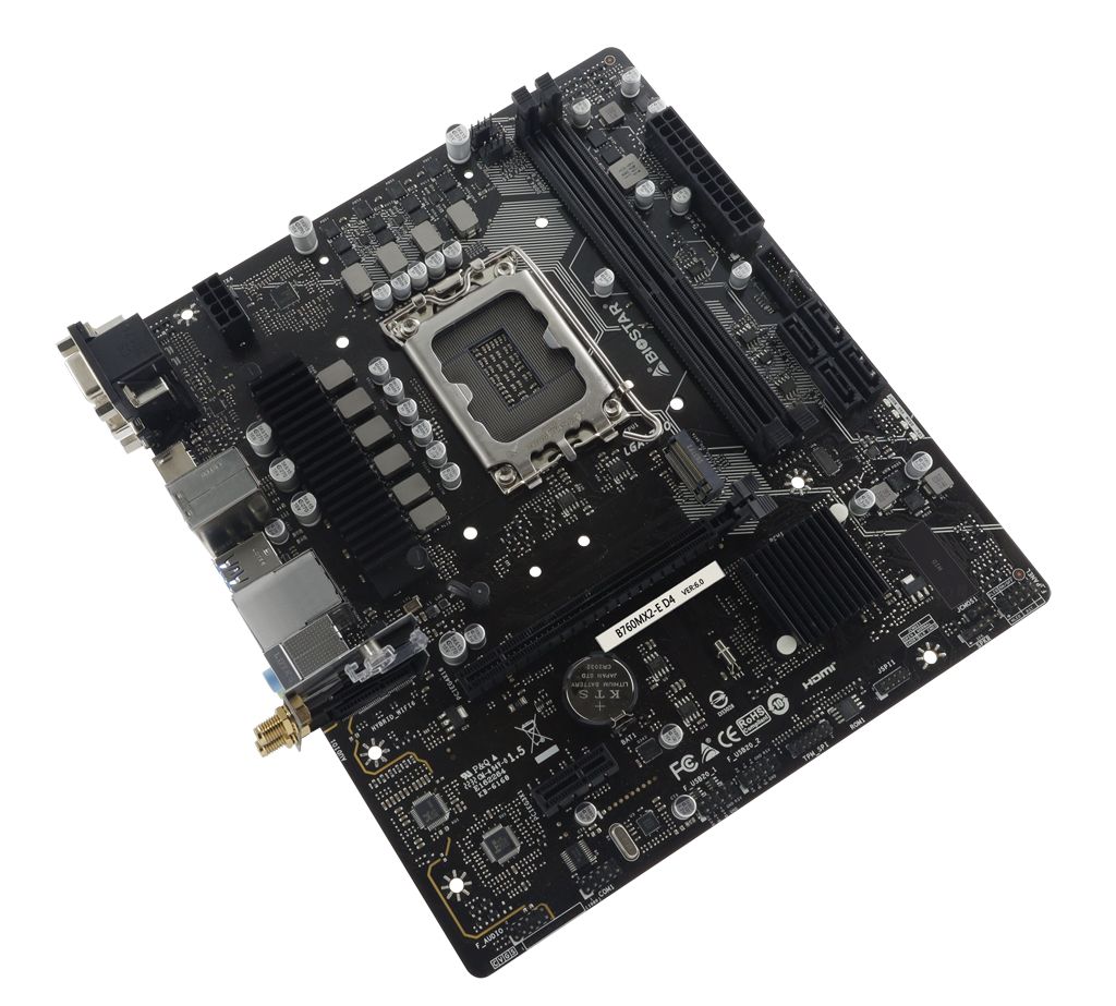Mainboard Biostar B760MX2-E D4 (Intel) Mainboard Biostar B760MX2-E D4 (Intel)