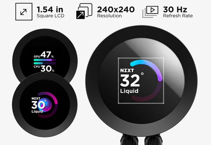 Tản nhiệt nước AIO NZXT Kraken Plus 240 V2 Tản nhiệt nước AIO NZXT Kraken Plus 240 V2