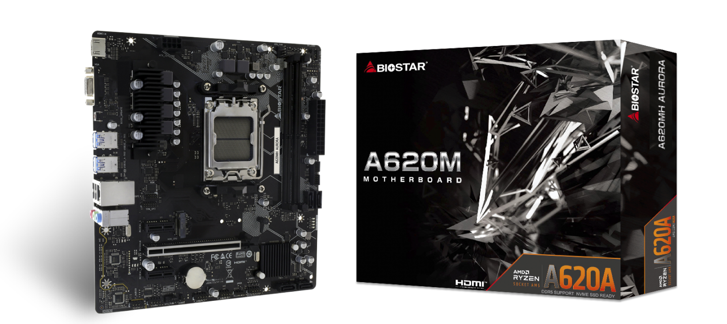 Mainboard Biostar A620MH AURORA (AMD)