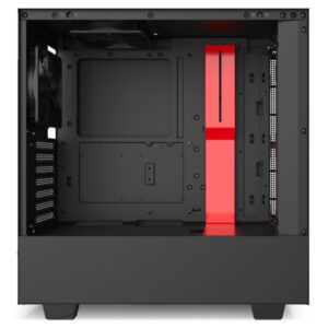 Case NZXT H510 Matte Black Red