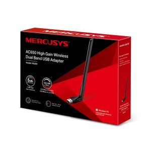 USB Wifi AC650 Mercusys MU6H Đen