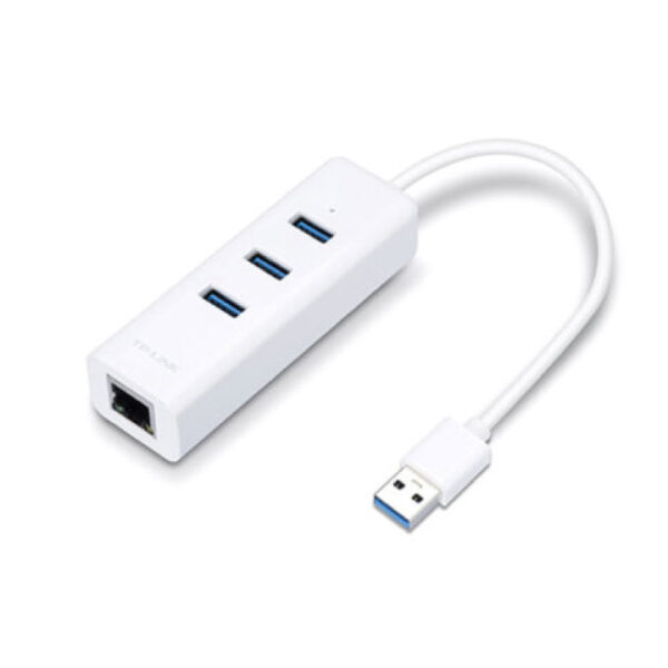 Bộ chia USB HUB 3 cổng USB 3.0 1 Cổng Gigabit Ethernet TP-Link UE330