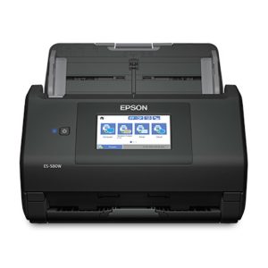 Màn hình cảm ứng máy scan Epson Workforce ES-580W dễ sử dụng