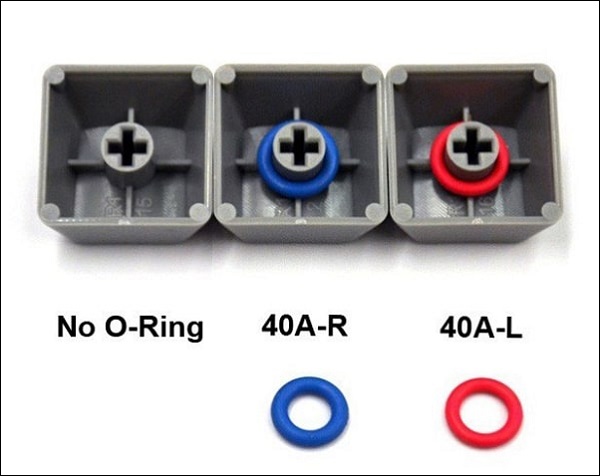 Cách cài vòng O-Ring vào bàn phím như thế nào?