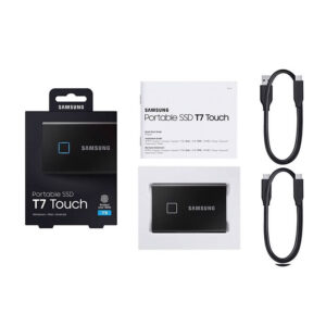 Ổ cứng di động SSD Samsung T7 Touch Portable 1TB 2.5 inch Black MU-PC1T0K/WW