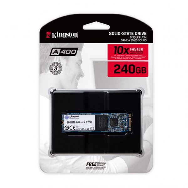 Ổ cứng SSD Kingston A400 240GB M.2 2280 SATA 3 - SA400M8/240G