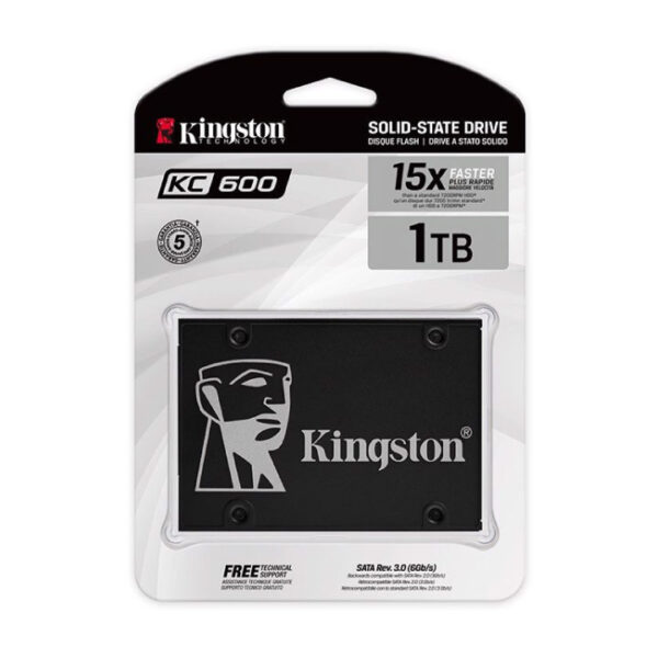 Ổ cứng SSD Kingston SKC600 1024GB 2.5 inch Sata 3 - SKC600/1024G