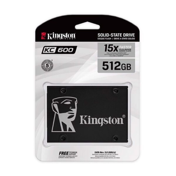 Ổ cứng SSD Kingston SKC600 512GB 2.5 inch Sata 3 - SKC600/512G