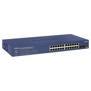 Smart Manage Gigabit Switch Netgear 24 Port Plus GS724TP