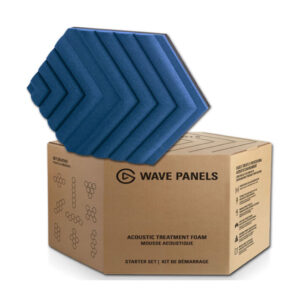Bộ 6 tấm tiêu âm hỗ trợ stream Elgato Wave Panels - Starter Kit Blue - NEW 10AAL9901
