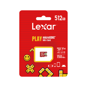 Thẻ nhớ MicroSDXC Lexar PLAY 512GB UHS-I LMSPLAY512G-BNNNG