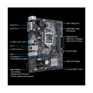 Mainboard Asus PRIME H310M-K (Intel)