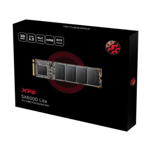 Ổ Cứng SSD Adata XPG SX6000 Lite 512GB M.2 2280 PCIe NVMe Gen3 x4 ASX6000LNP-512GT-C