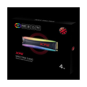 Ổ Cứng SSD Adata XPG SPECTRIX AS40G 1TB M.2 2280 PCIe NVMe Gen3 x4 RGB AS40G-1TT-C