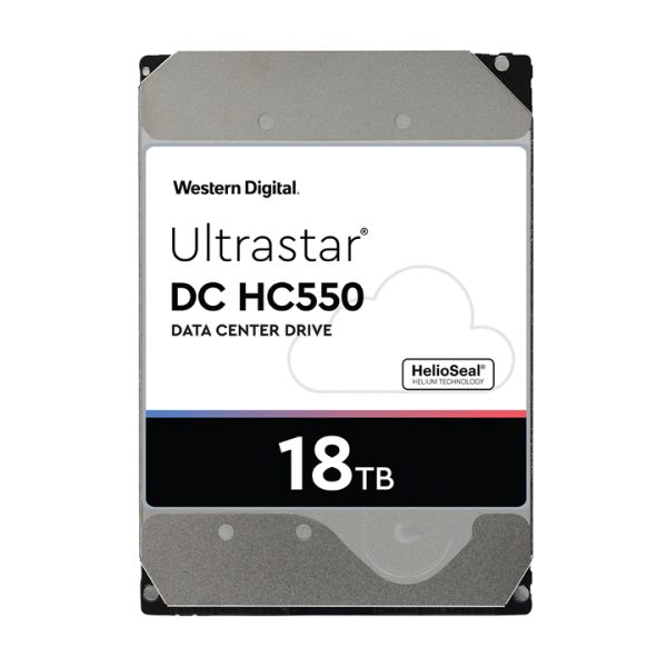 Ổ cứng HDD WD Ultrastar HC550 16TB 3.5" SATA 3 WUH721818ALE604