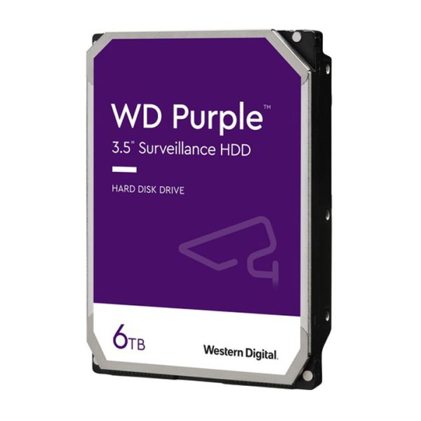 Ổ cứng HDD WD Purple 6TB 3.5″ SATA 3 WD63PURZ