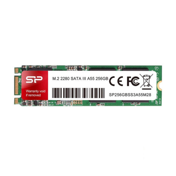 Ổ cứng SSD Silicon A55 256GB M2.Sata (SP256GBSS3A55M28)