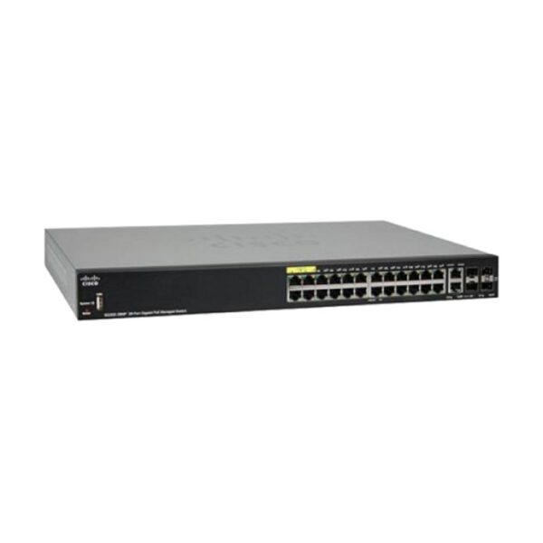 Managed Gigabit Switch POE Cisco 28 Port SG350-28MP-K9