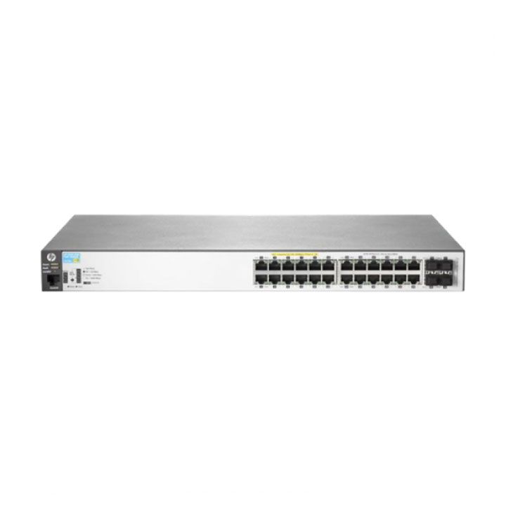 thumbnail interactive-video image 1 of HP 2530-24G PoE+ J9773A 24-Port Gigabit Ethernet Managed Network Switch With Rack Ears 1 of 5