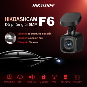Camera hành trình F6S Hikvision - Tích hợp màn hình cảm ứng IPS 2 inch