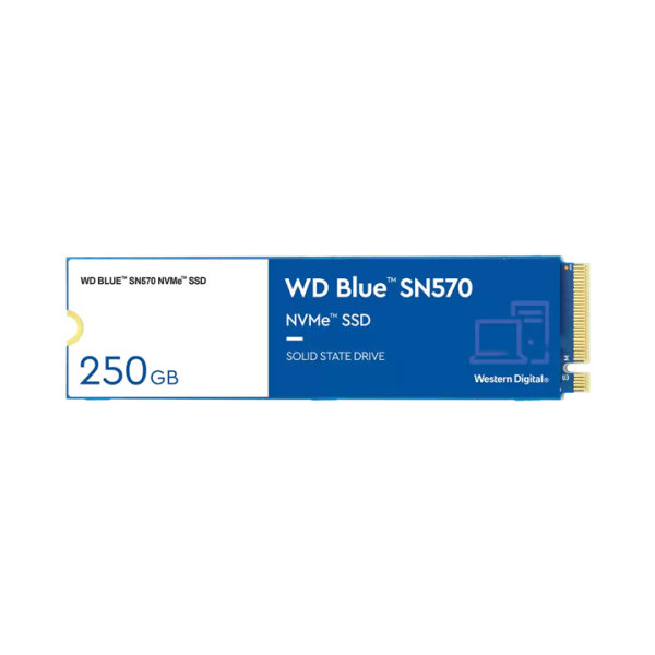 Ổ cứng SSD WD Blue SN570 250GB M2 NVMe PCIe Gen3x4 WDS250G3B0C
