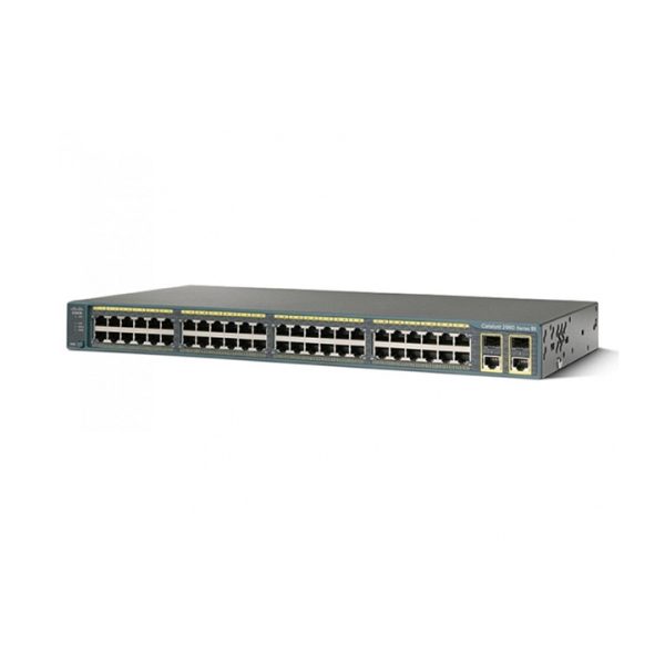 Catalyst Switch CISCO 2960 Plus 48 10/100 + 2 T/SFP LAN Lite WS-C2960+48TC-S